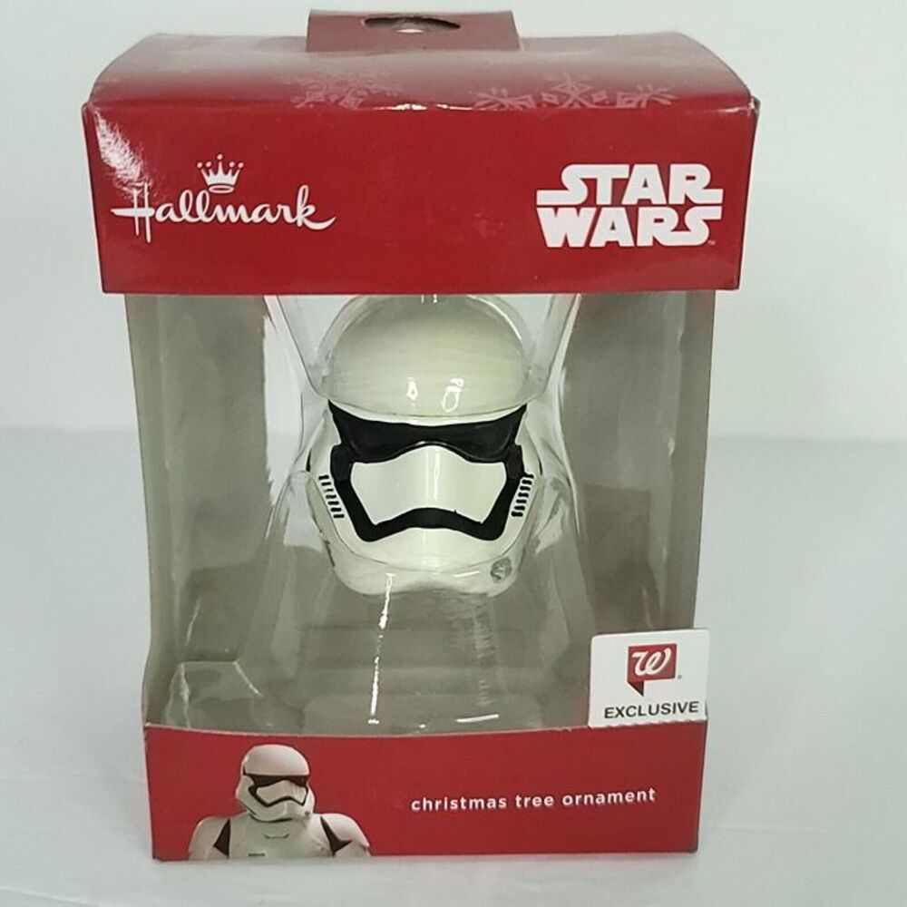 Stormtrooper Helmet Star Wars Hallmark Ornament Walgreens Exclusive NEW Xmas